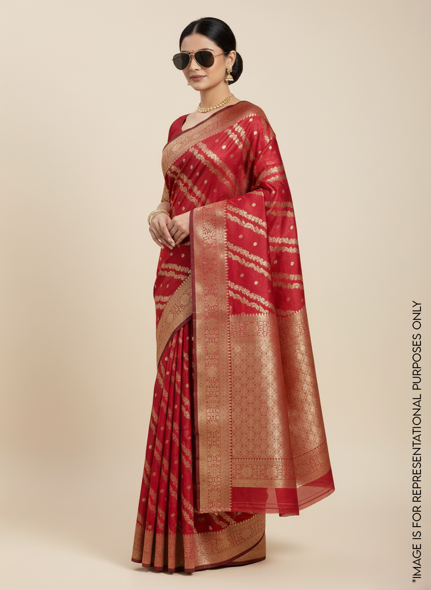 Banarasi Semi Katan Soft Silk Saree